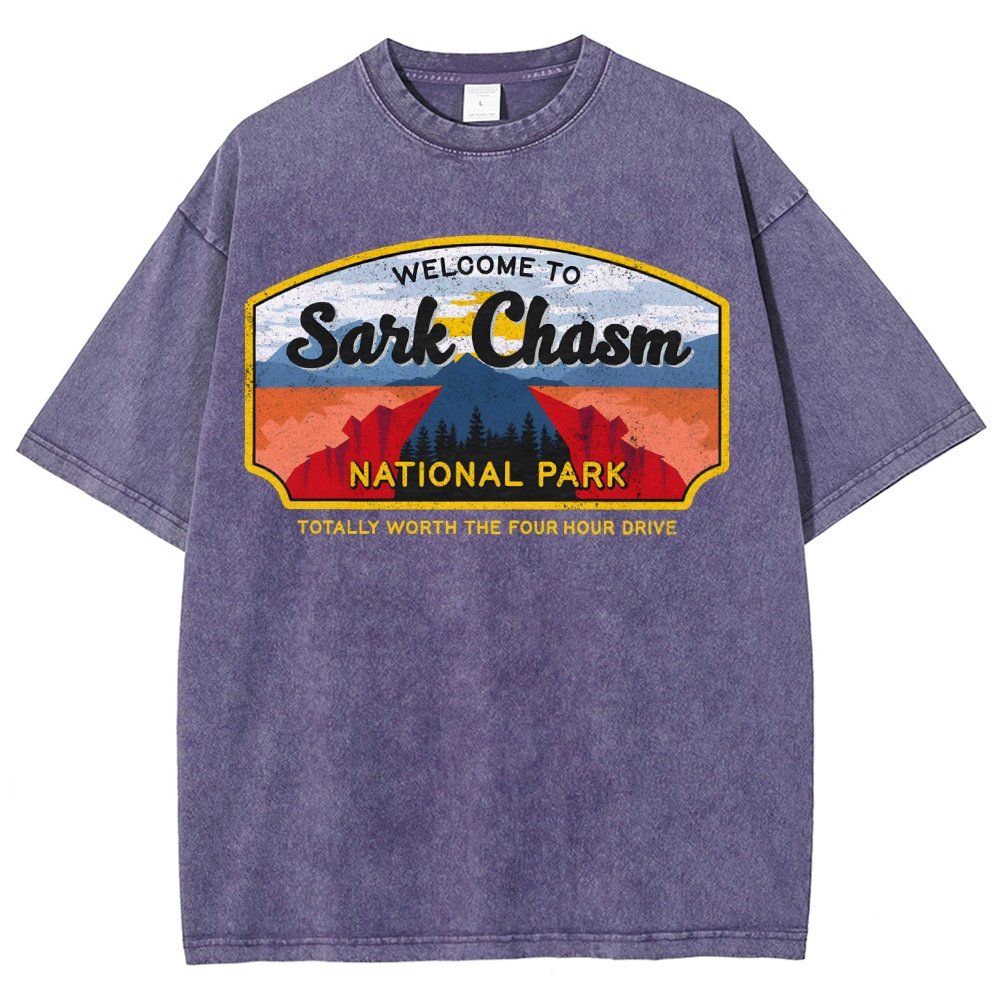Welcome To Sarcasm Remix Vintage Distressed T-shirt