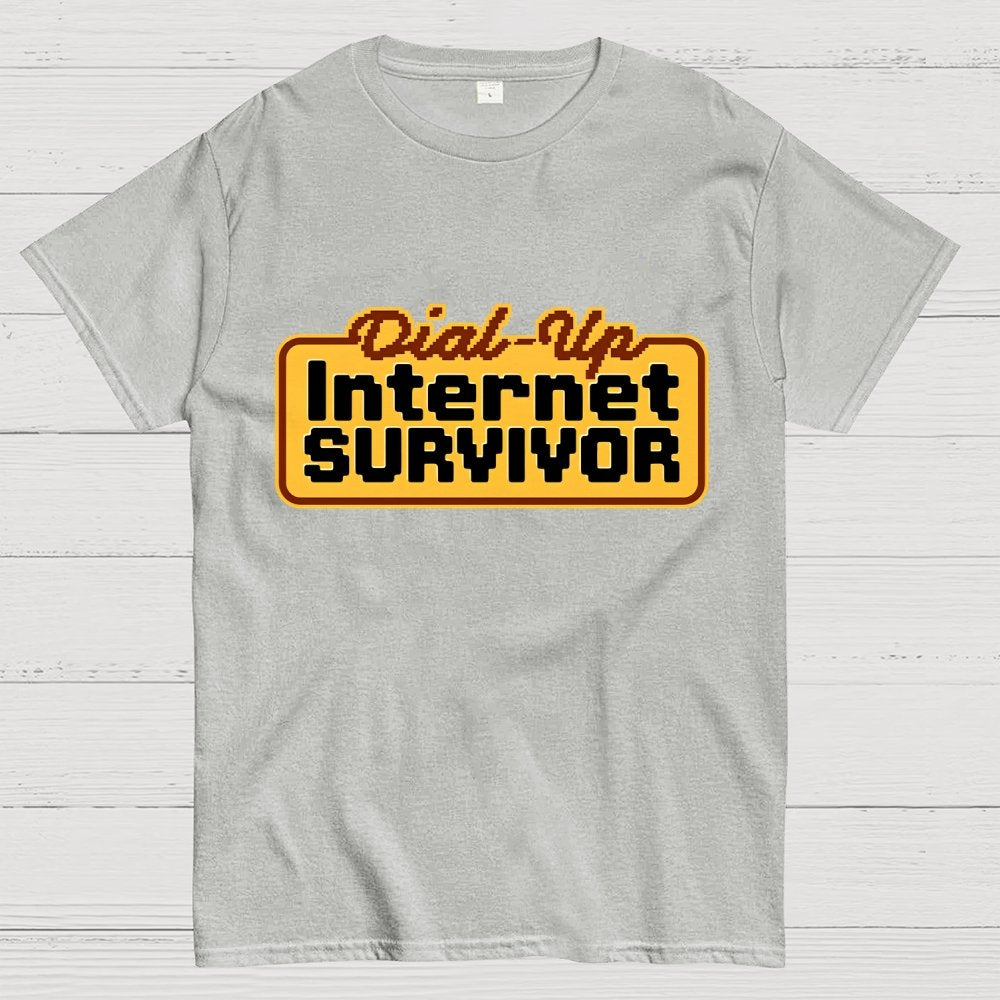Dial-up Internet Survivor Geek T-Shirt