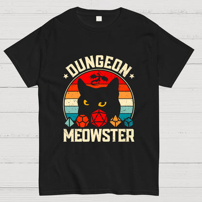 Dungeon Meowster Nerdy T-Shirt