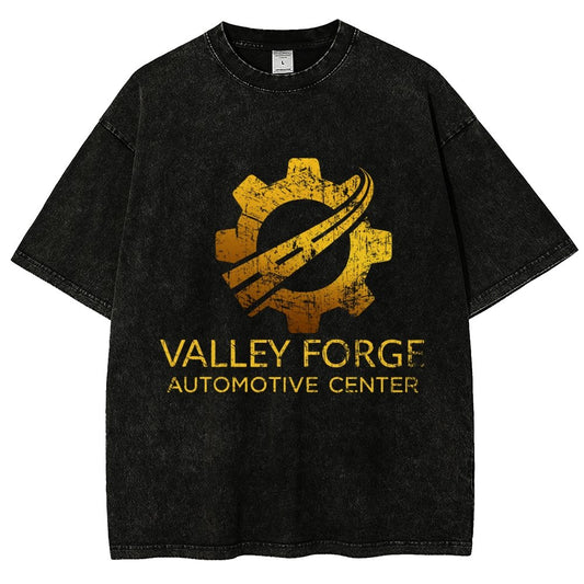Funny Valley Forge Automotive Vintage Distressed T-shirt