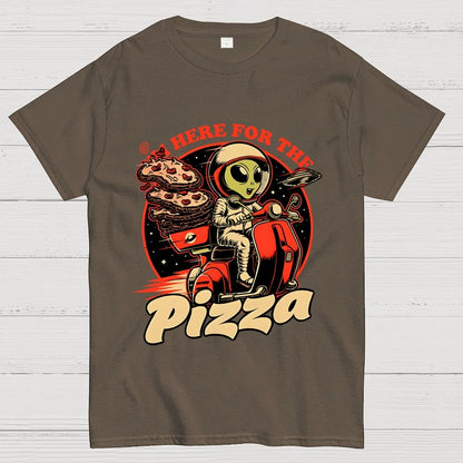 Space Pizza Delivery Unisex Geek T-Shirt