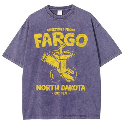 Greetings From Riverton Vintage Distressed T-shirt