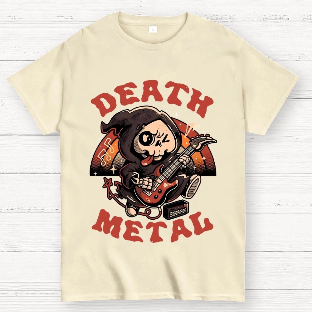 Death Metal Reaper Geek T-Shirt