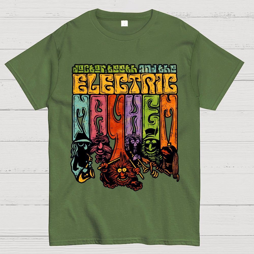 The Psychedelic Mayhem Geek T-Shirt