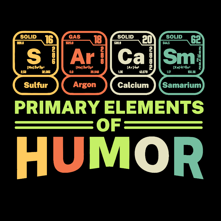 Primary Elements Of Humor Geek T-Shirt