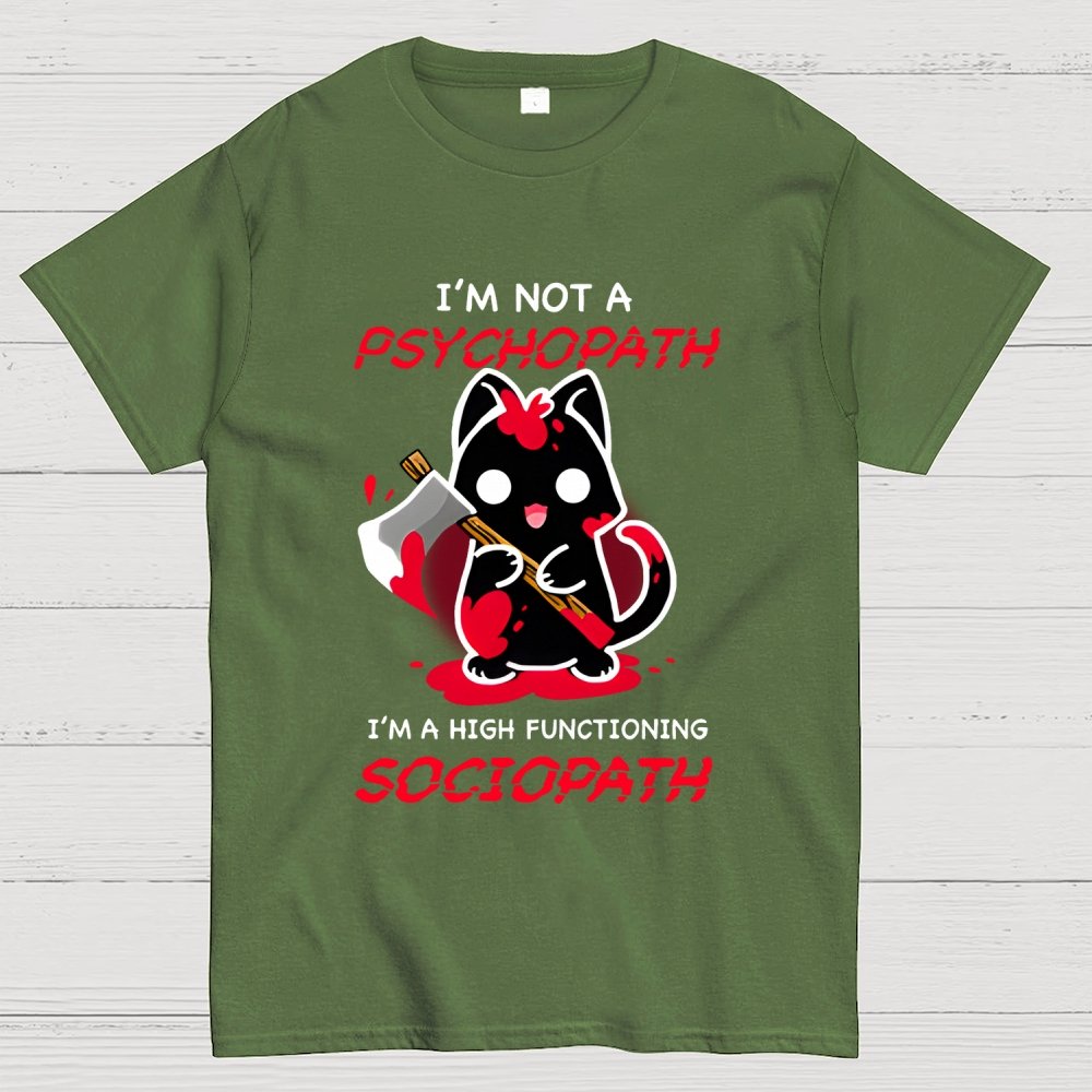 Psychopath Geek T-Shirt