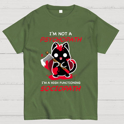 Psychopath Geek T-Shirt