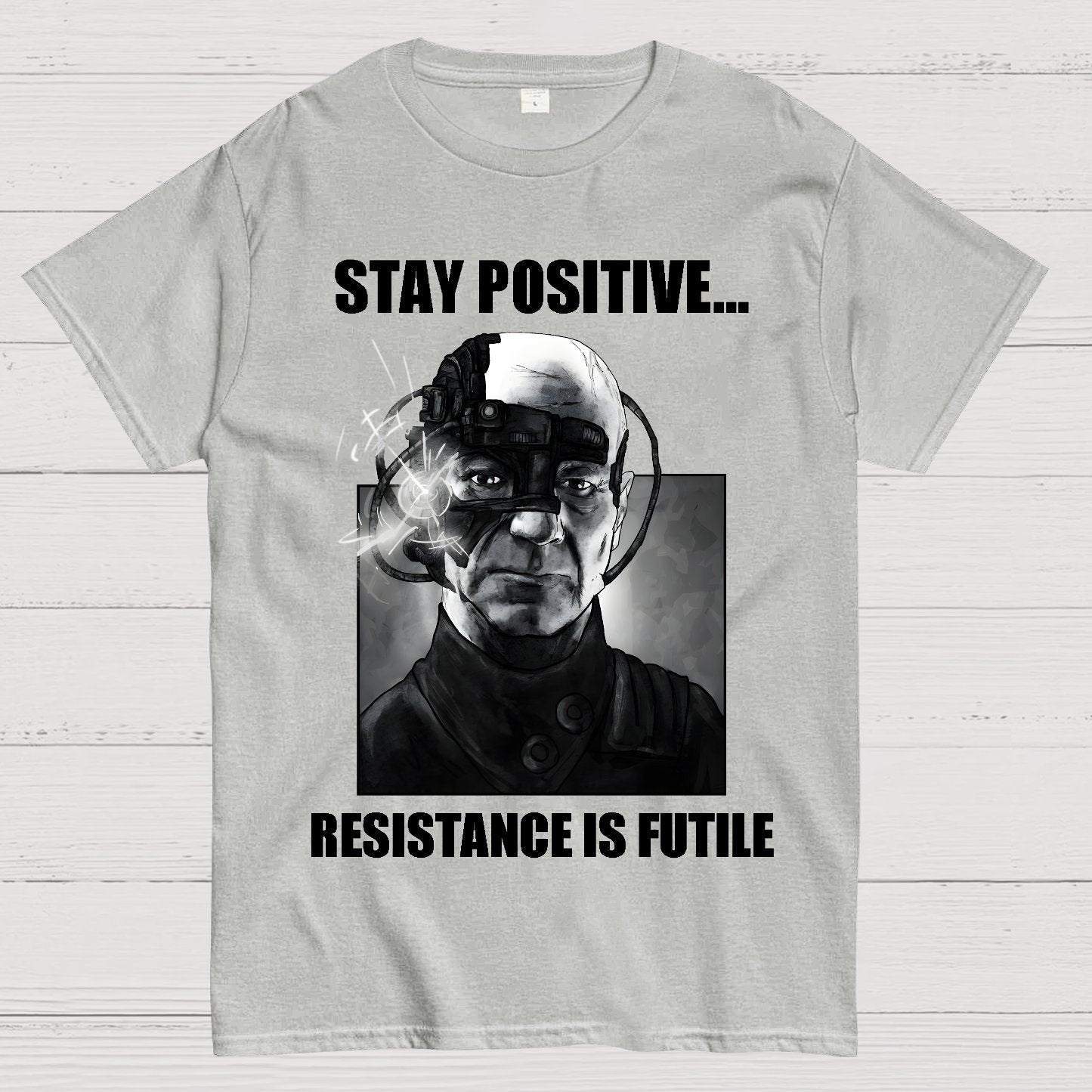 Stay positive... Persistence is key Geek T-Shirt