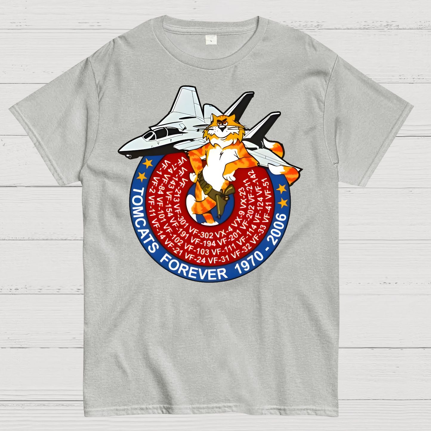 F-14 Tomcat - Tomcats Forever 1970 Geek T-Shirt