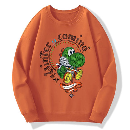 Cold Days Ahead Brace yourself! Geek Cotton Sweatshirt