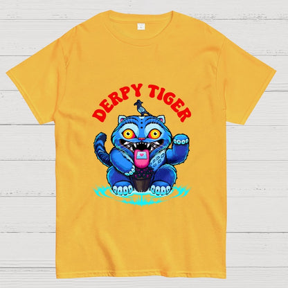 Derpy Tiger Geek T-Shirt