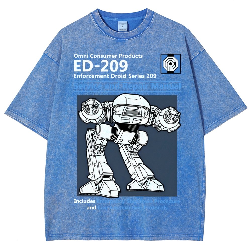 Robotic Unit Service and Repair Manual Vintage Distressed T-shirt