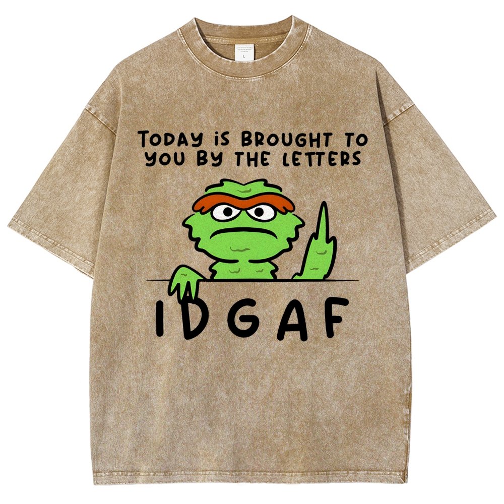 IDGAF Vintage Distressed T-shirt