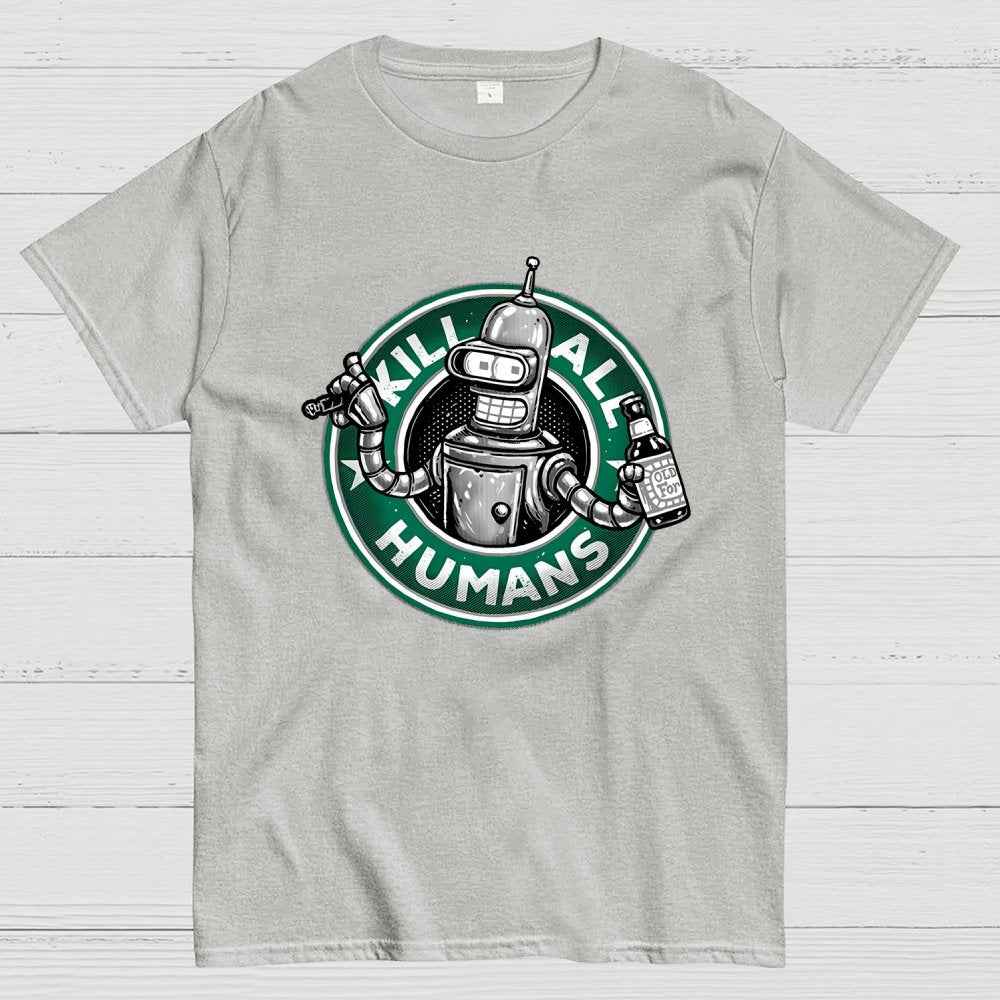 Machines VS. Humans Geek T-Shirt