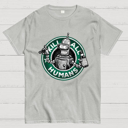 Machines VS. Humans Geek T-Shirt