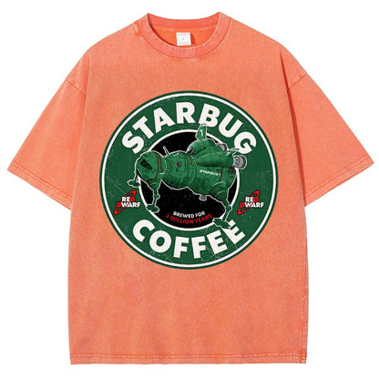 Cosmic Café Vintage Distressed T-shirt
