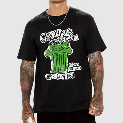 Grouchiness Level Geek T-Shirt