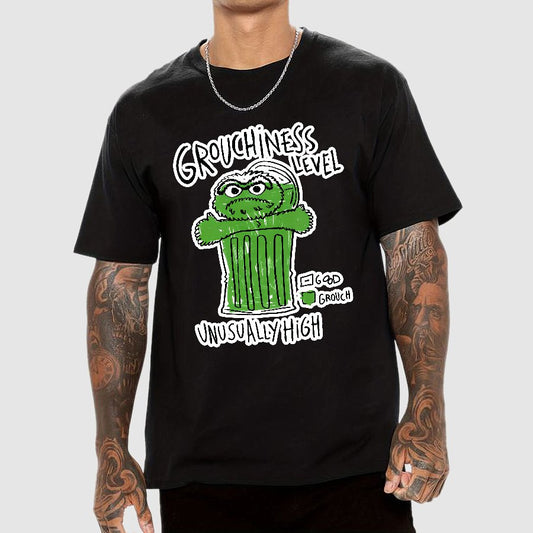 Grouchiness Level Geek T-Shirt