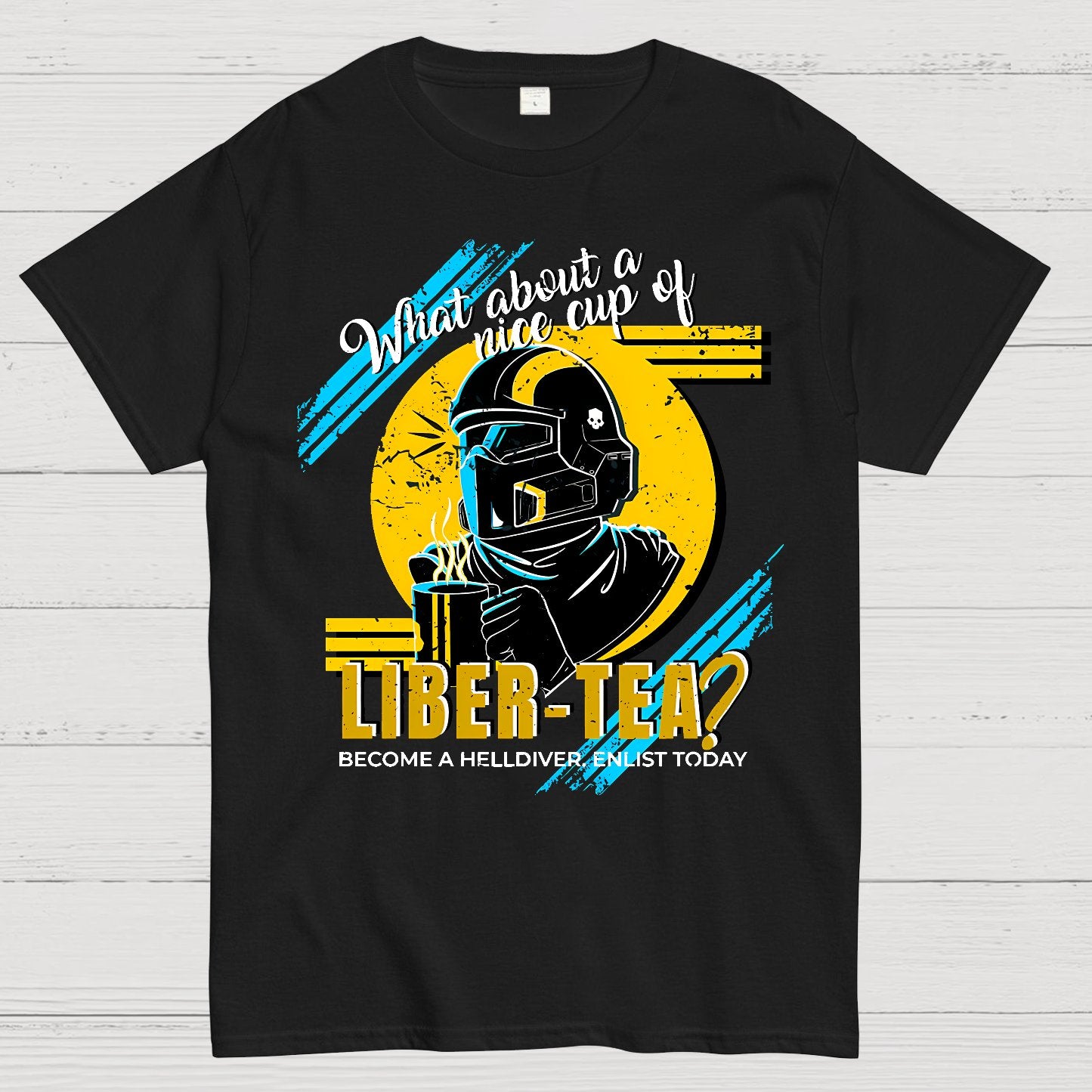 What about a cup of Liber-tea? Geek T-Shirt