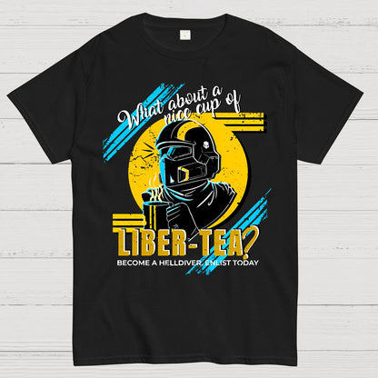 What about a cup of Liber-tea? Geek T-Shirt