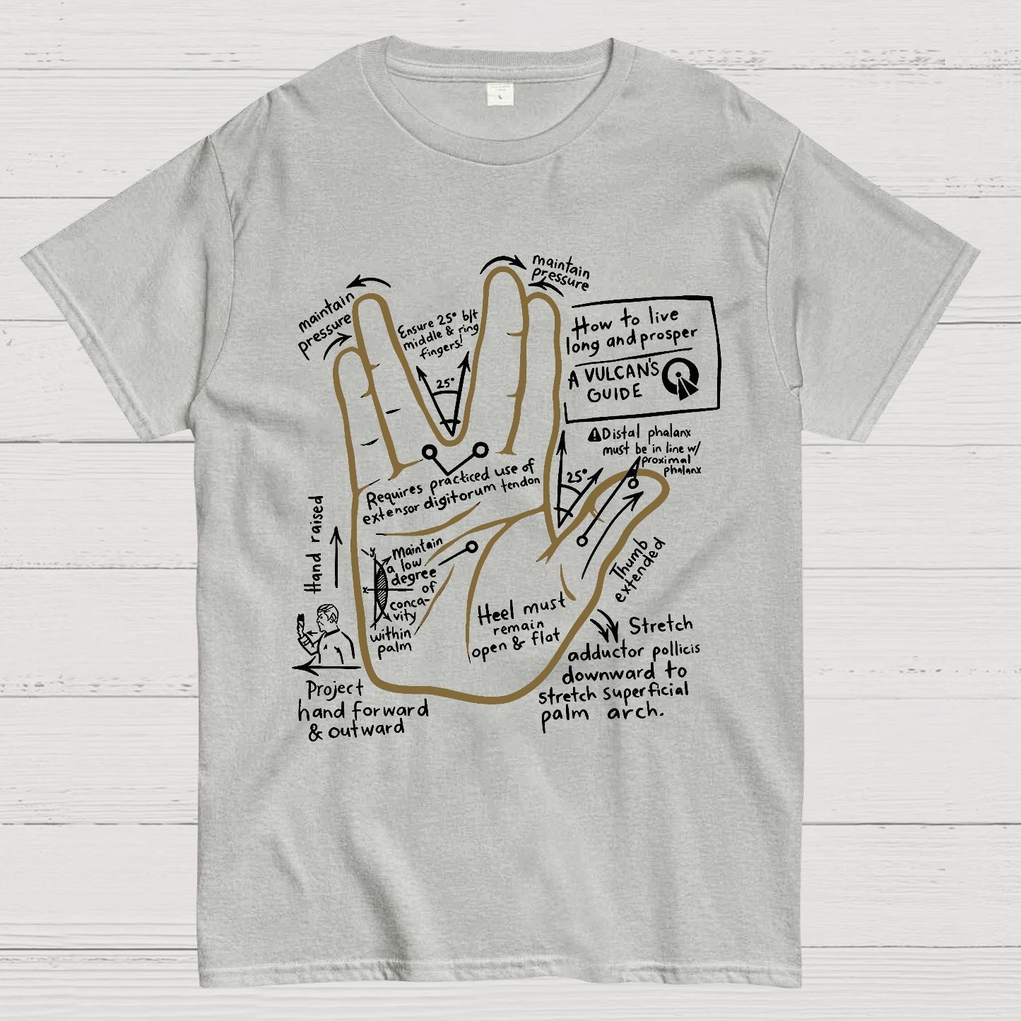How To Live Well & Thrive Geek T-Shirt