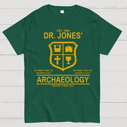 Dr. Explorer Archaeology Vintage Retro Geek T-Shirt