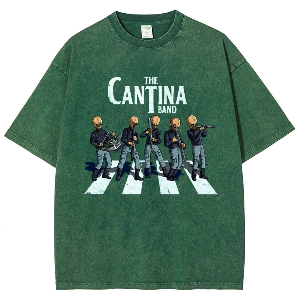 The Space Band Vintage Distressed T-shirt