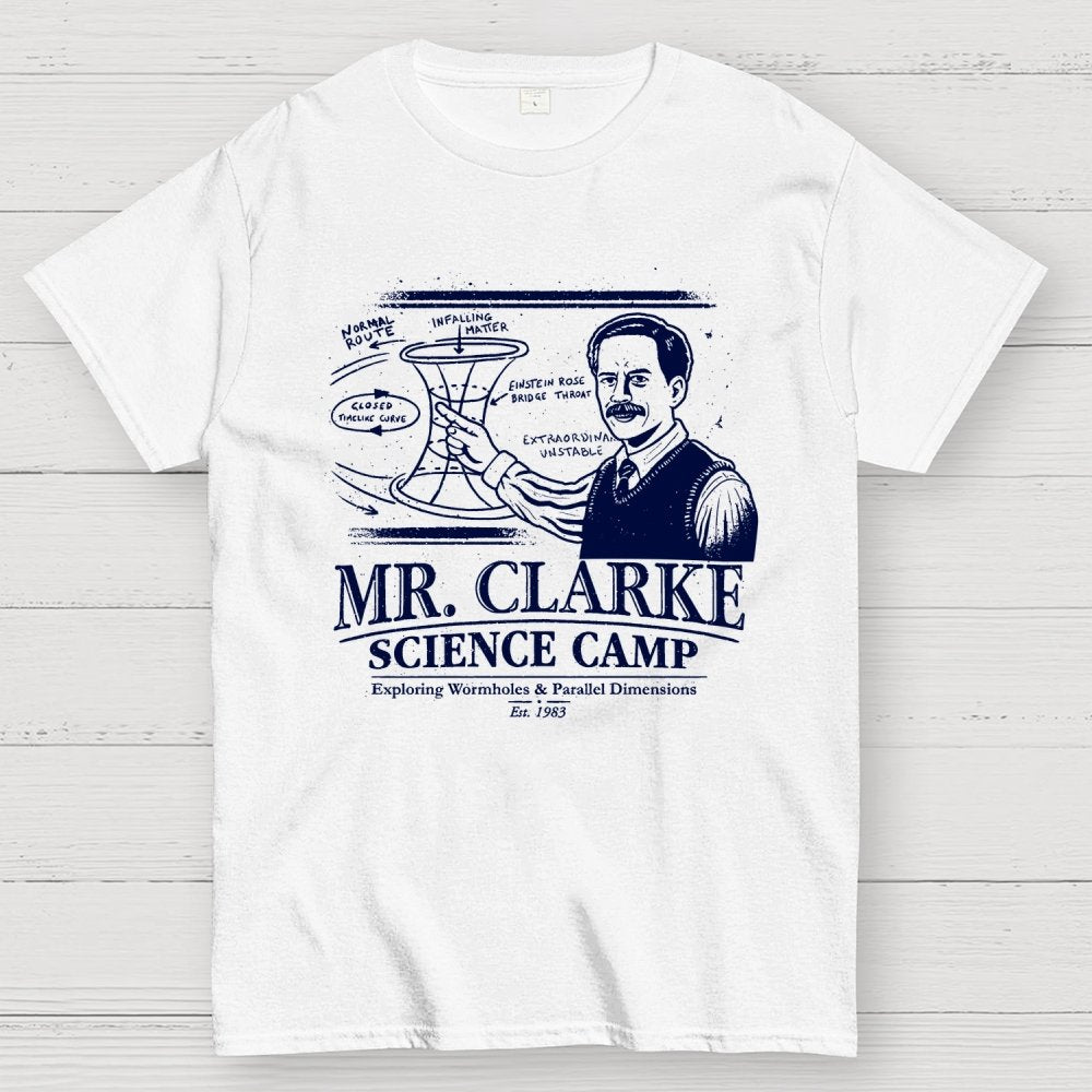 Mr. Clarke – Science Camp Geek T-Shirt