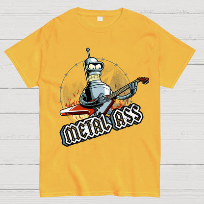 Robot Metal Rock Geek T-Shirt