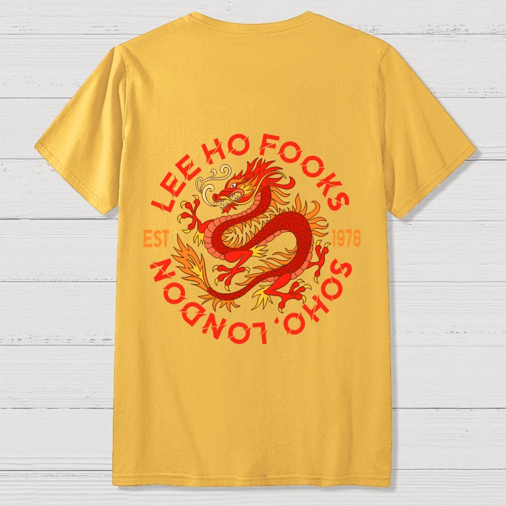Mystery Town's (Werewolves of London) Back Printing Geek T-Shirt