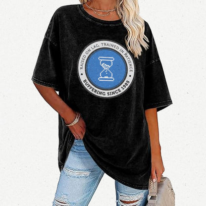 Raised on Lag Vintage Distressed T-shirt