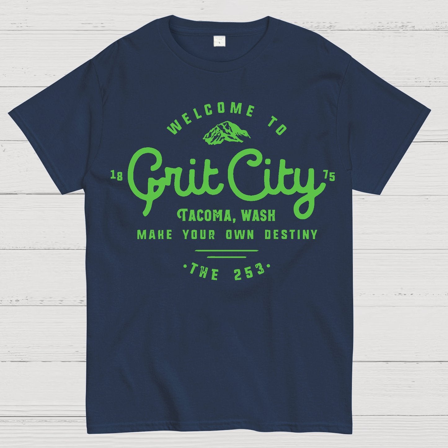 Grit City Tacoma Washington Geek T-Shirt