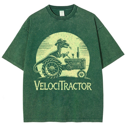 VelociTractor Vintage Distressed T-shirt