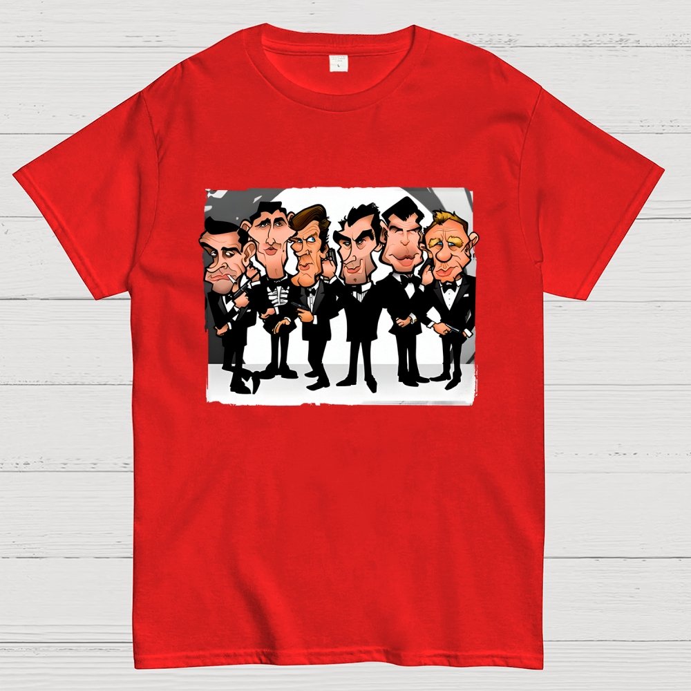 Six Faces One Spy Geek T-Shirt
