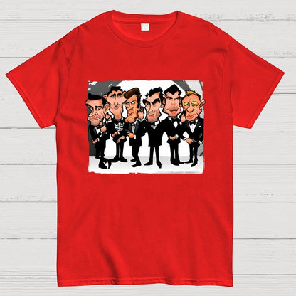 Six Faces One Spy Geek T-Shirt
