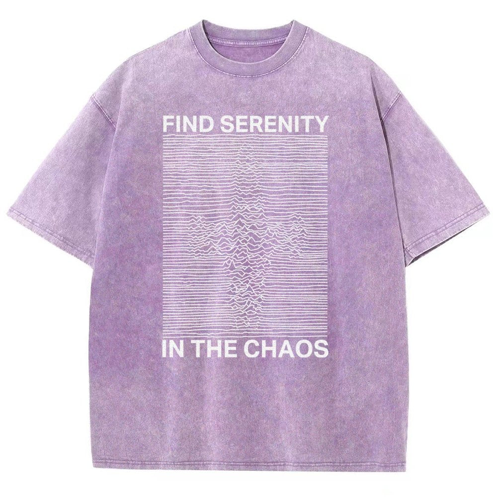 Serenity In Chaos Vintage Distressed T-shirt