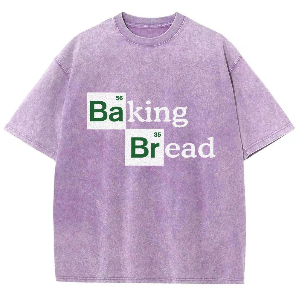 Baking Bread Vintage Distressed T-shirt
