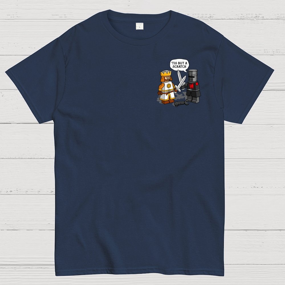 King Vs Knight Front And Back Printing Geek T-Shirt