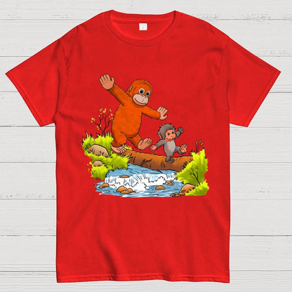 Punch Monkey play Geek T-Shirt