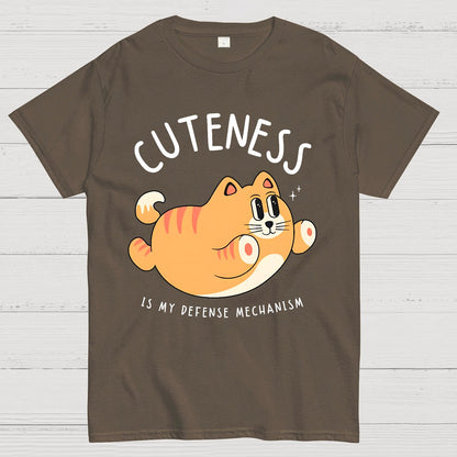 Cuteness is My Defense Mechanism Geek T-Shirt