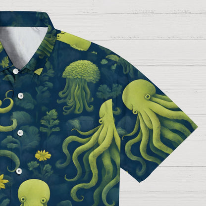 Octopus Geek Hawaiian Shirt