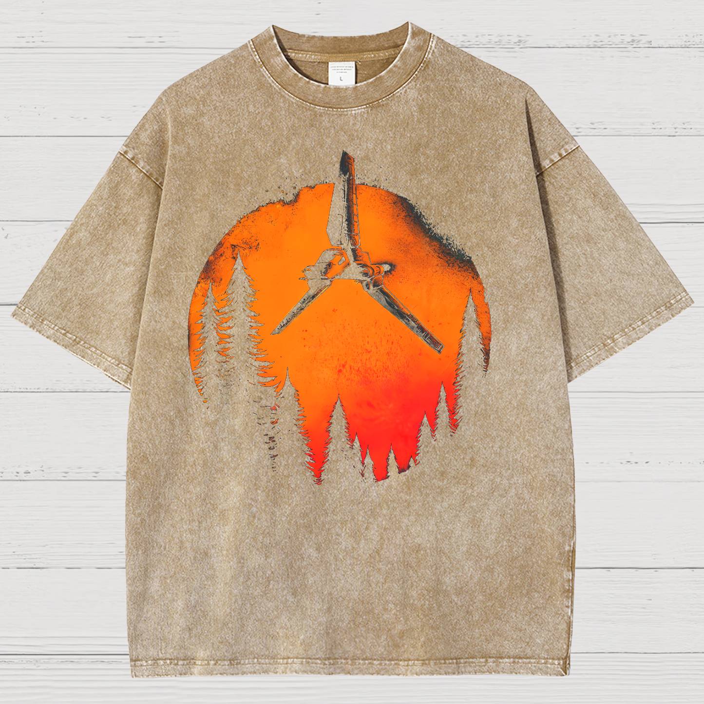 Unidentified Flying Vehicle Vintage Distressed T-shirt