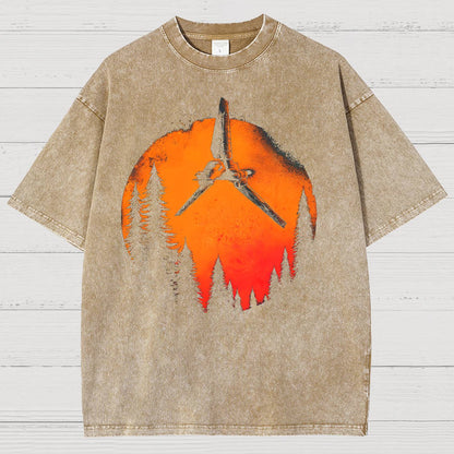 Unidentified Flying Vehicle Vintage Distressed T-shirt