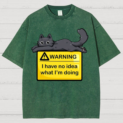 Warning, I Don't Know What I'm Doing! Vintage Distressed T-shirt