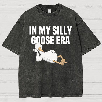 In My Silly Goose Era, Silly Goose Vintage Distressed T-shirt
