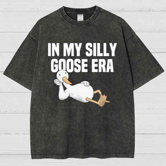 In My Silly Goose Era, Silly Goose Vintage Distressed T-shirt