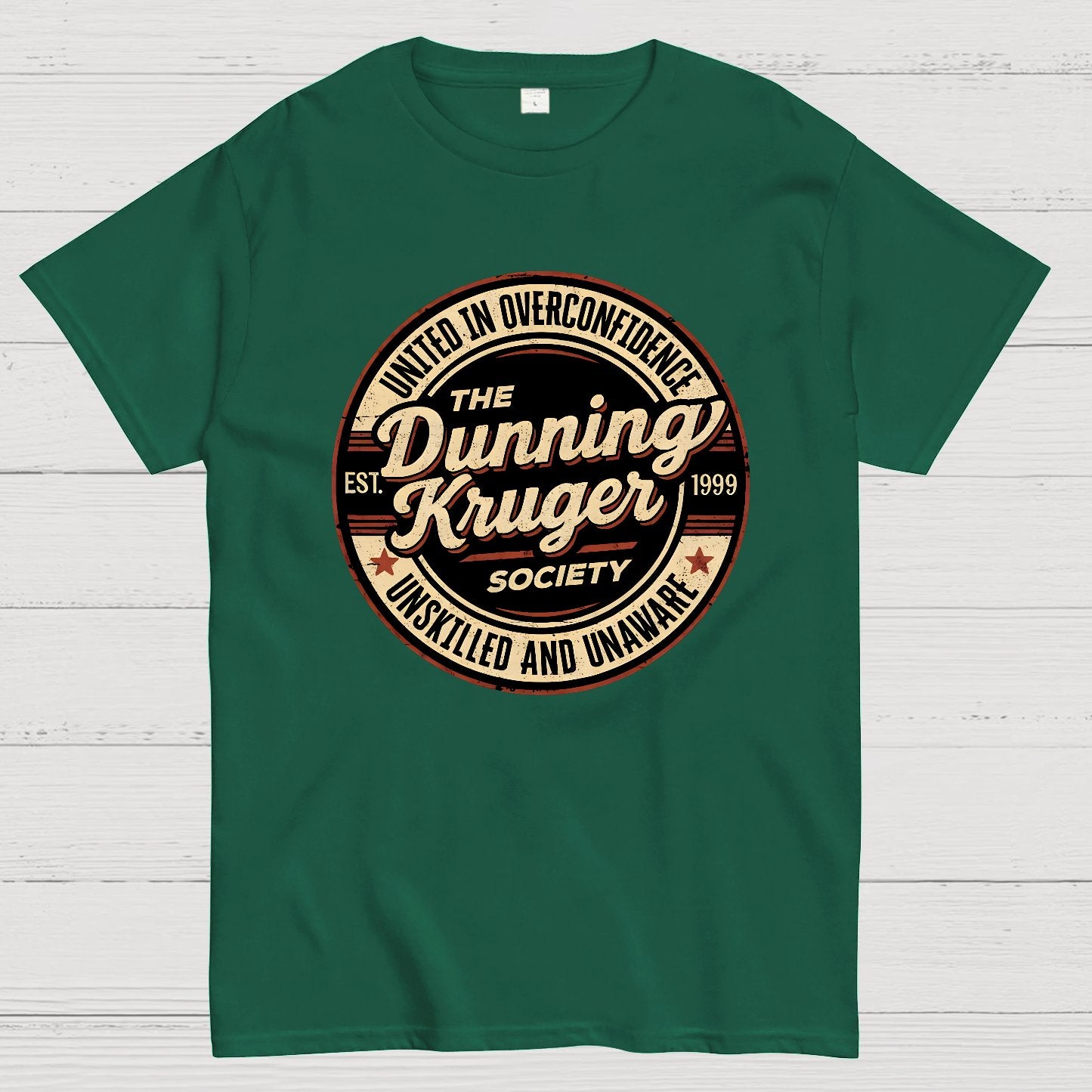 Dunning Kruger Geek T-Shirt