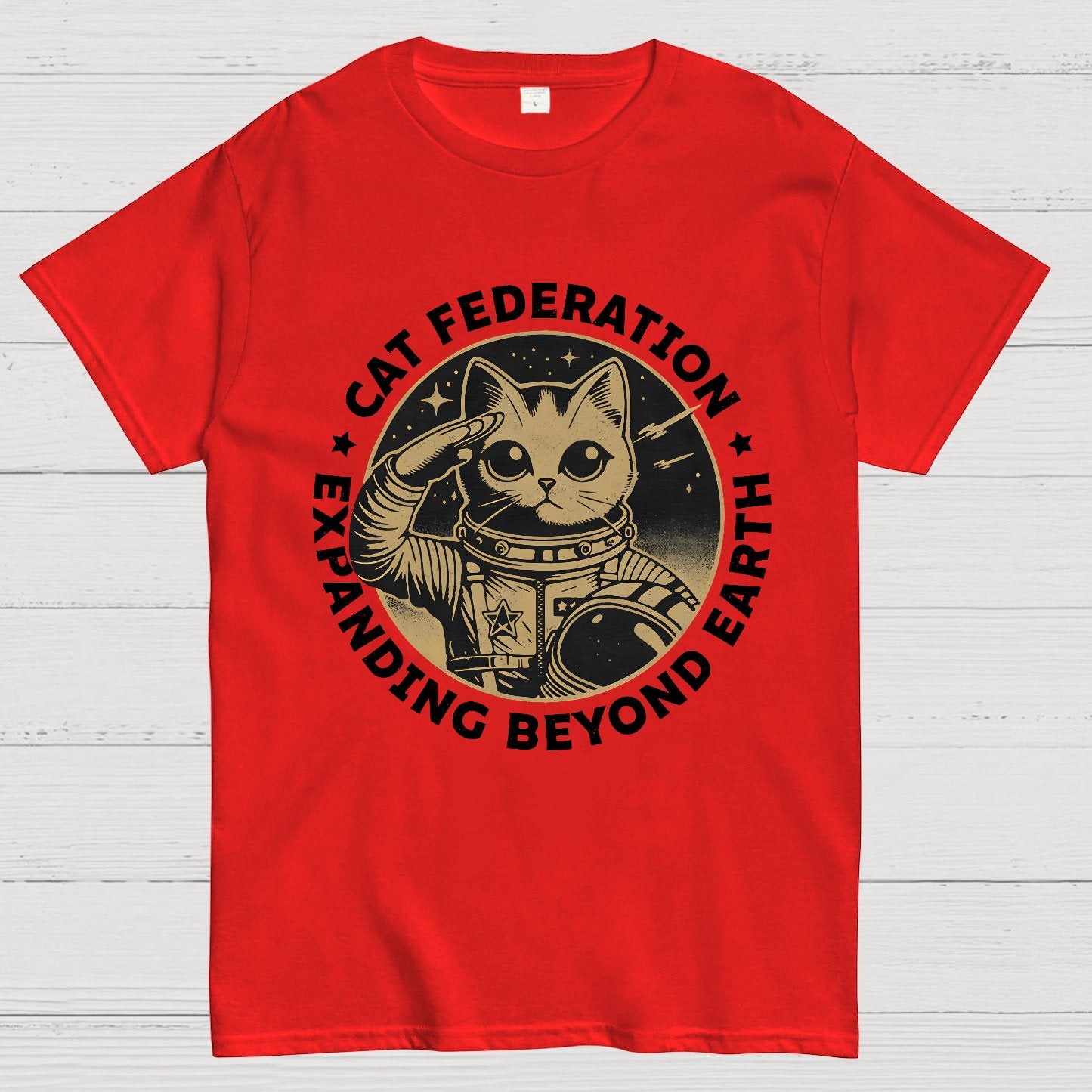 Universal Domination Cat Geek T-Shirt