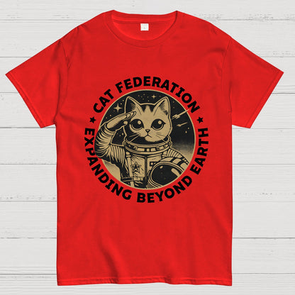 Universal Domination Cat Geek T-Shirt