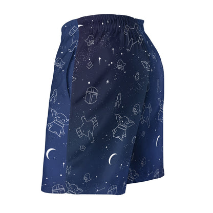 Strange Little Monsters In The Starry Sky Geek Shorts